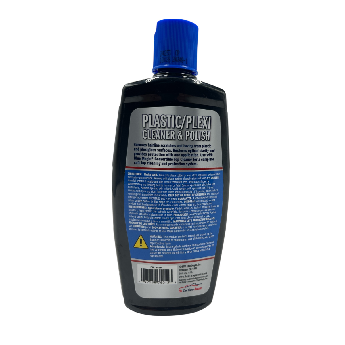 Limpiador y Pulidor Para Plásticos y Acrílicos – 236 mL