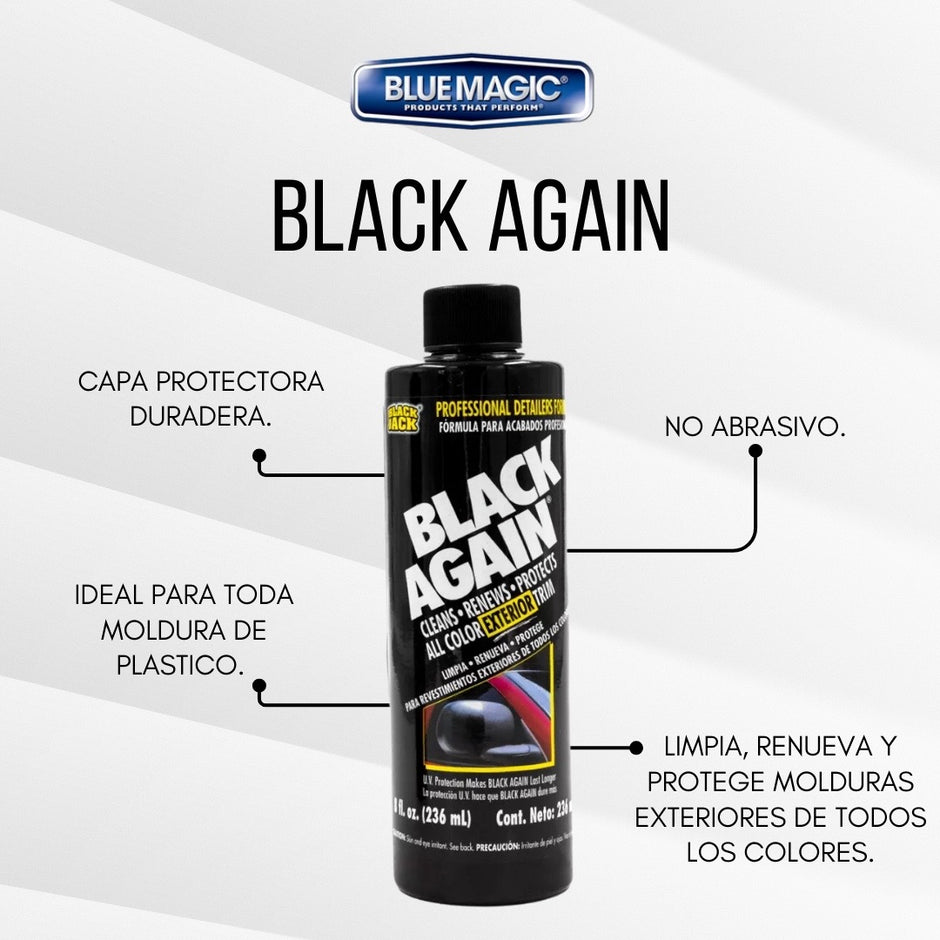 Crema Restauradora Black Again - 236 mL